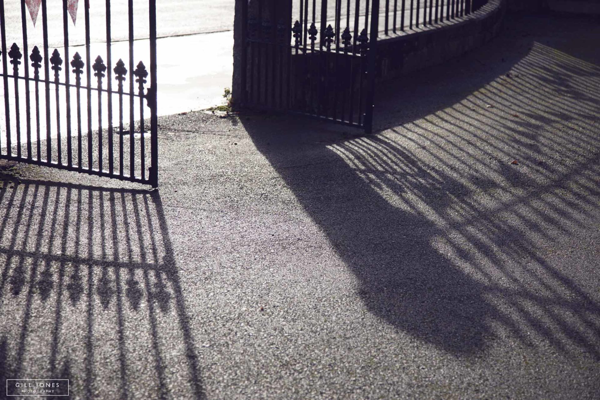 shadows of Chapel gates